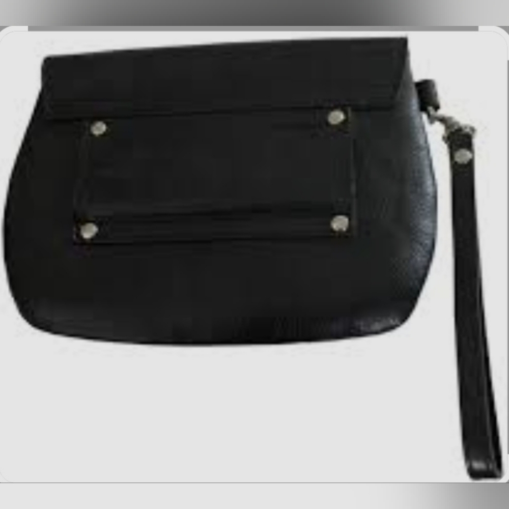 Patricia Nash Black Wristlet Clutch - Picture 2 of 7